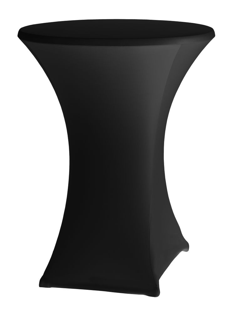 Statafelhoes ø80-85 cm, HENDI, Symposium, Zwart, ⌀850x(H)1150mm