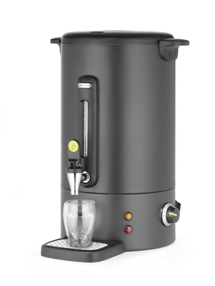 Warme dranken ketel UNIQ, HENDI, 16L, Zwart, 220-240V/1650W, 357x380x(H)502mm