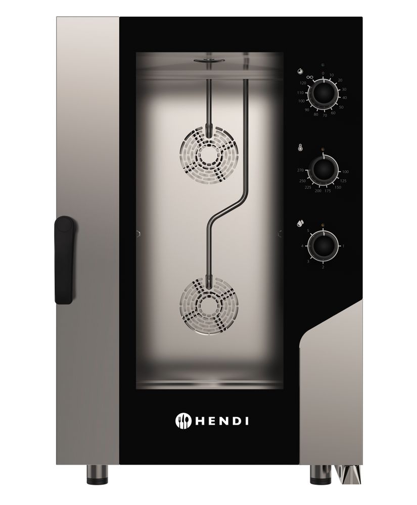 Hetelucht stoomoven CONTROL 11x GN1/1, HENDI, 400V/15400W, 730x855x(H)1130mm