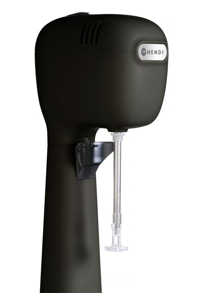 Milkshakemixer BPA-vrij - Design by Bronwasser, HENDI, Zwart, 230V/400W, 170x196x(H)490mm