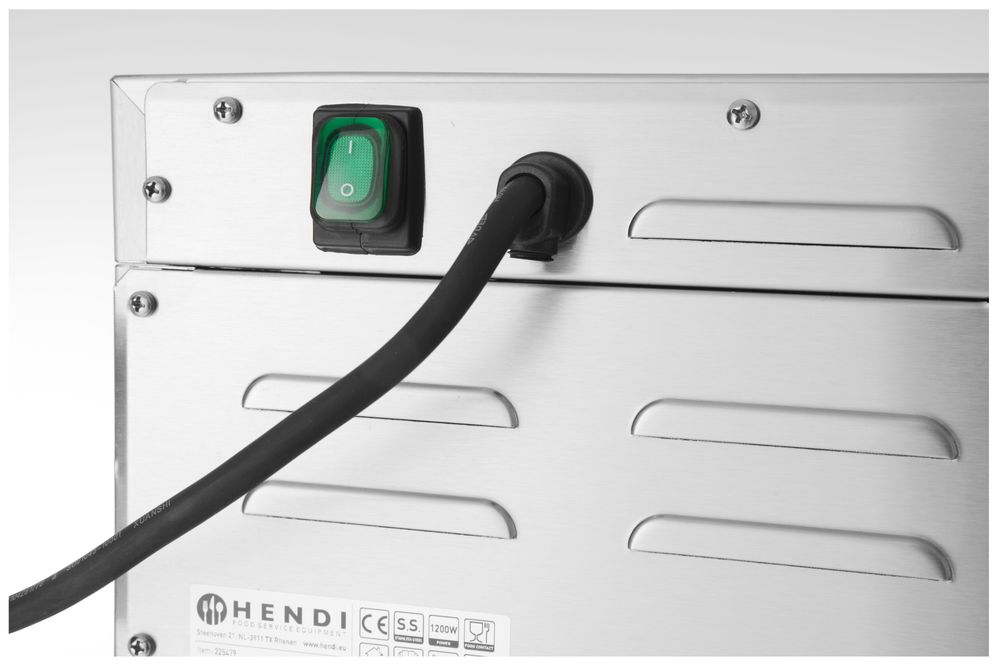 Lage temperatuur oven, HENDI, 230V/1200W, 495x690x(H)413mm
