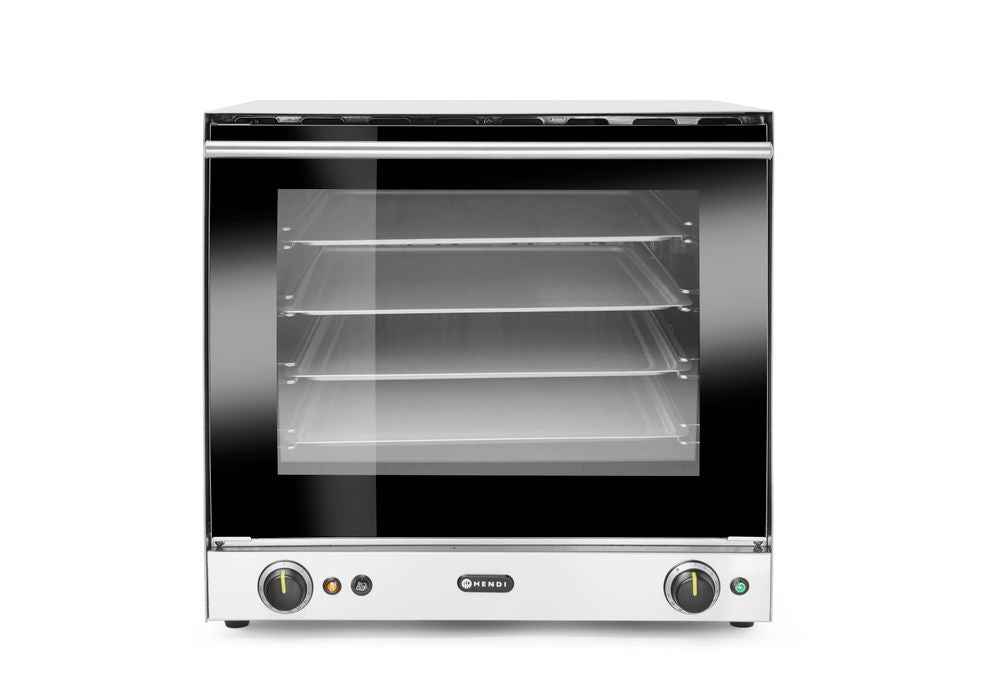 Heteluchtoven met vochtinjectie H90S, HENDI, 62L, 220-240V/2670W, 595x595x(H)570mm