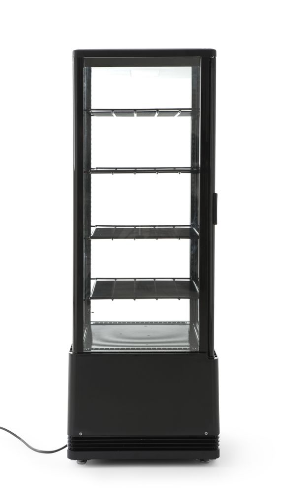 Koelvitrinekast 98L, Arktic, Zwart, 230V/210W, 444x397x(H)1100mm