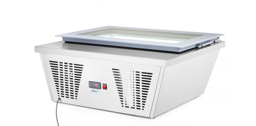 Displayvriezer voor ijs, Arktic, 220-240V/210W, 867x735x(H)373mm