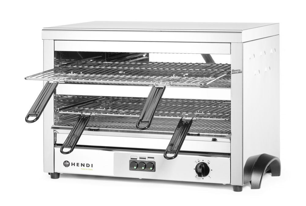 Quartz salamander MAXI GN 1/1, HENDI, 400V/4500W, 682x528x(H)455mm