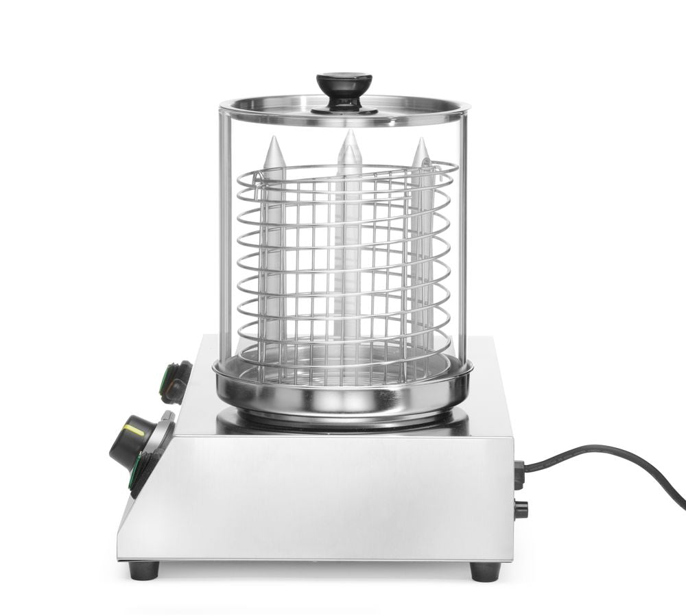 Worst en hotdogbroodjes warmer, HENDI, 220-240V/550W, 500x310x(H)395mm