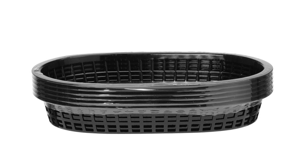 Serveermanden fastfoodstijl, HENDI, Zwart, 6 st., 275x175x(H)38mm