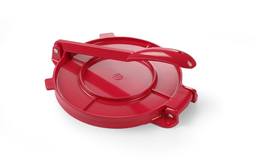 Tortilla pers, HENDI, Rood, 250x200x(H)95mm
