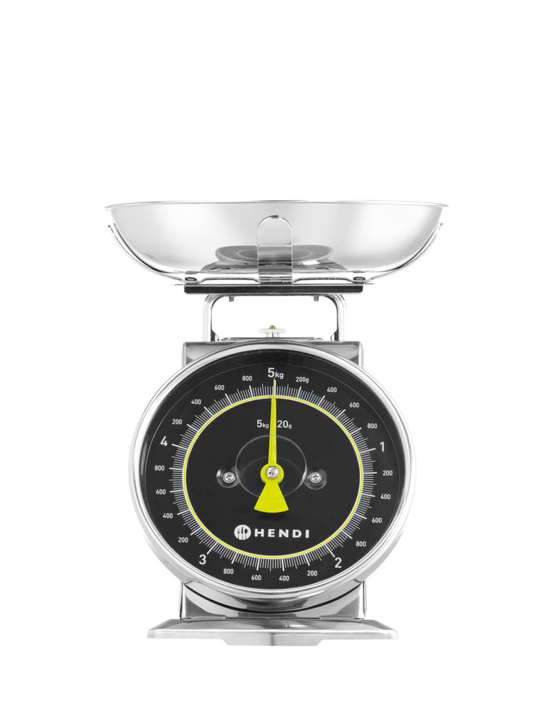 Mechanische keukenweegschaal, HENDI, 207x231x(H)254mm