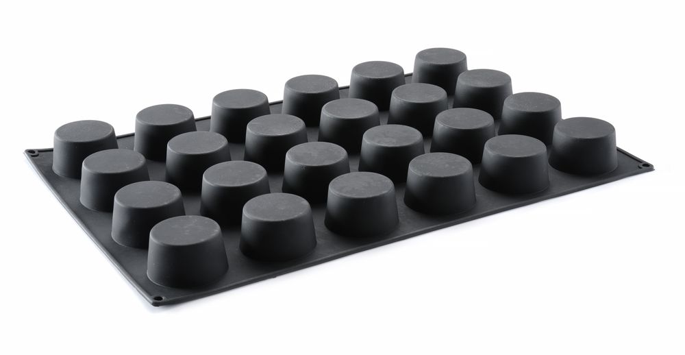 Siliconen bakvorm MUFFIN, HENDI, 570x375x(H)40mm