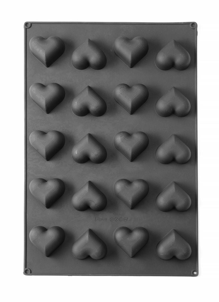 Siliconen bakvorm HEART, 570x375x(H)35mm