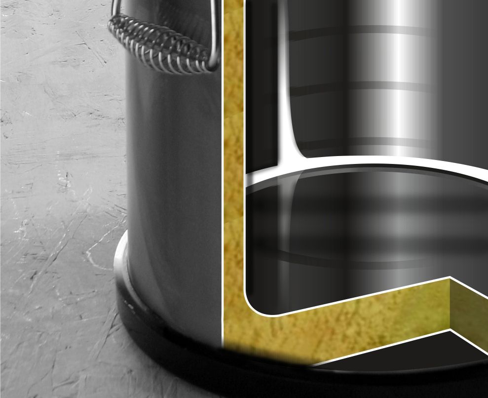 Gamel, HENDI, Profi Line, 20L, ⌀330x(H)360mm