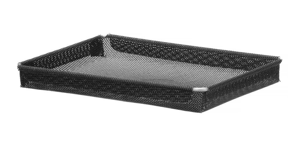 Ovenschaal voor Speedovens, non-stick coating, versterkt, HENDI, Zwart, 290x190x(H)30mm