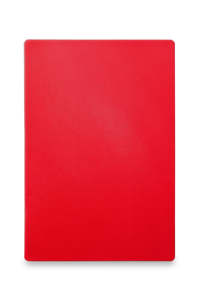 Snijplank HACCP 600x400, HENDI, Rood, 600x400x(H)18mm