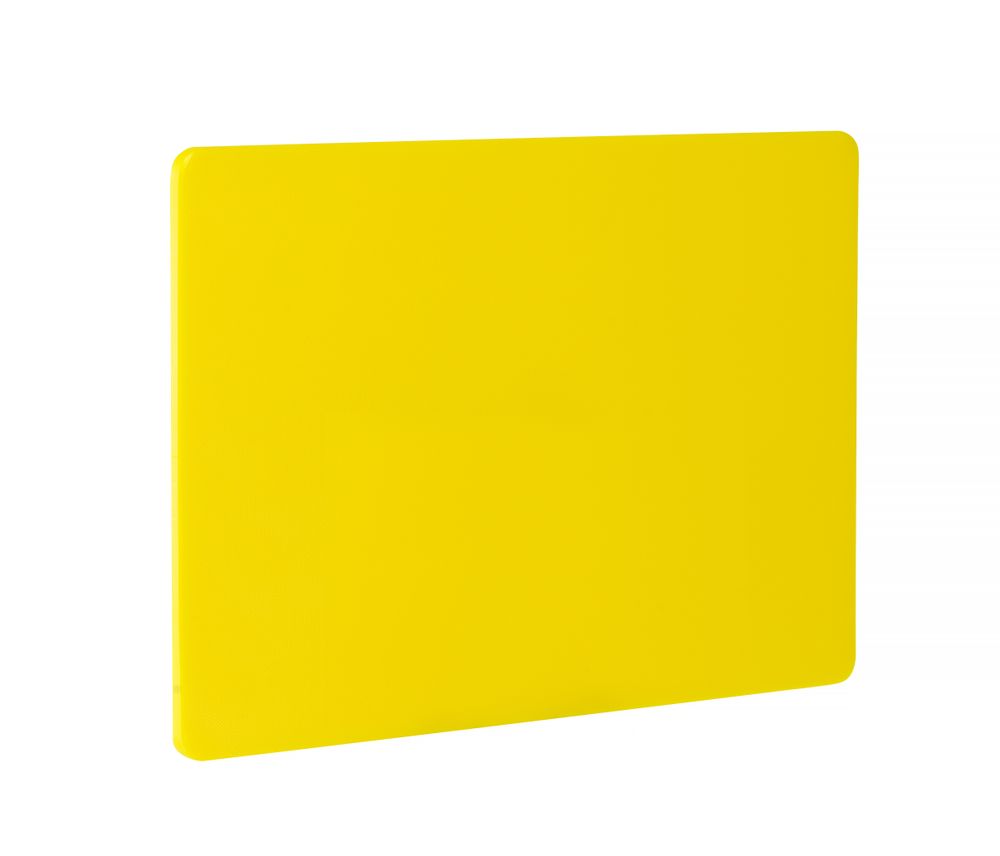 Snijplank HACCP GN 1/1, HENDI, GN 1/1, Geel, 530x325x(H)10mm