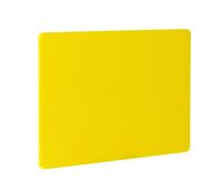 Snijplank HACCP GN 1/2, Geel, 325x265x(d)10 mm, HENDI