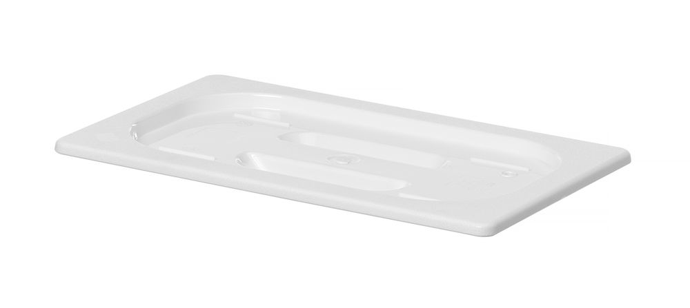 Deksel voor GN containers wit polycarbonaat, HENDI, GN 1/4, Wit, 265x162mm