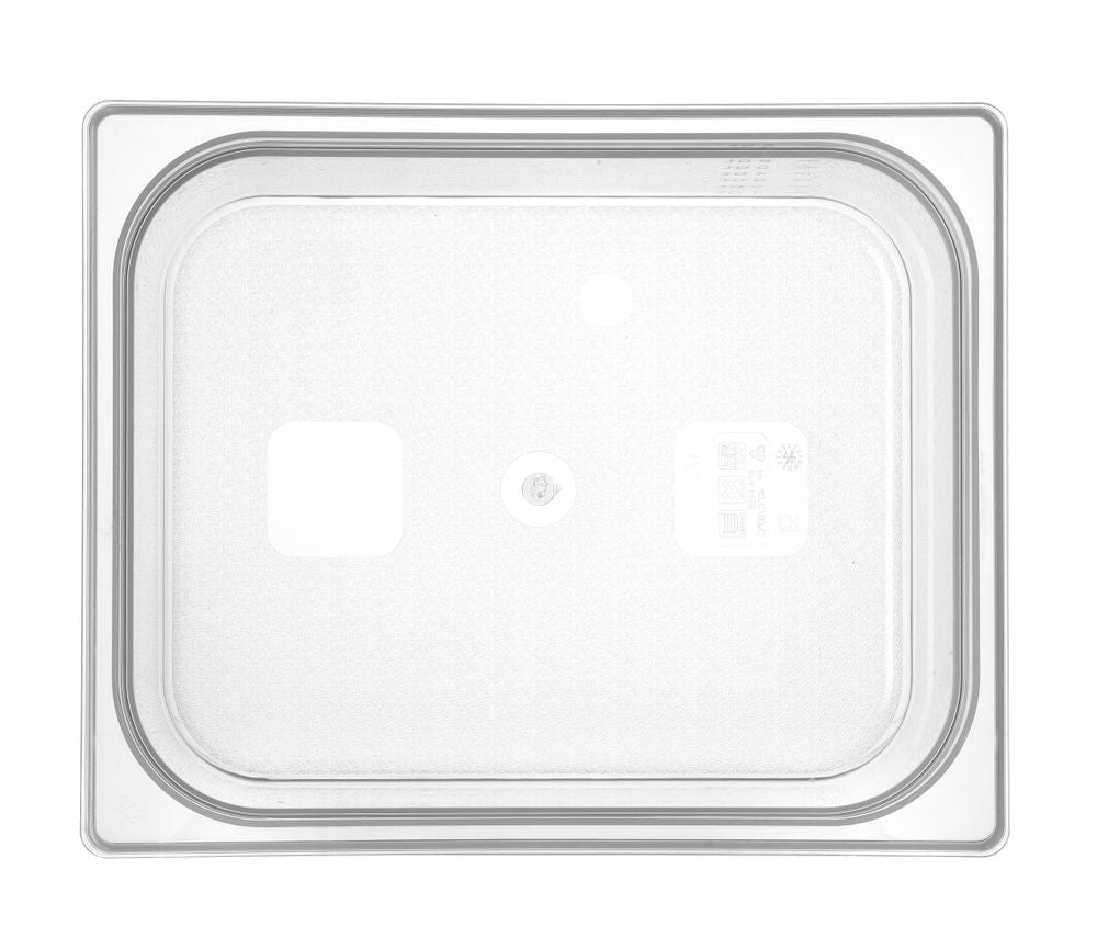 Container GN 1/2 polypropyleen, HENDI, Profi Line, GN 1/2, 6,5L, Transparant, 325x265x(H)100mm