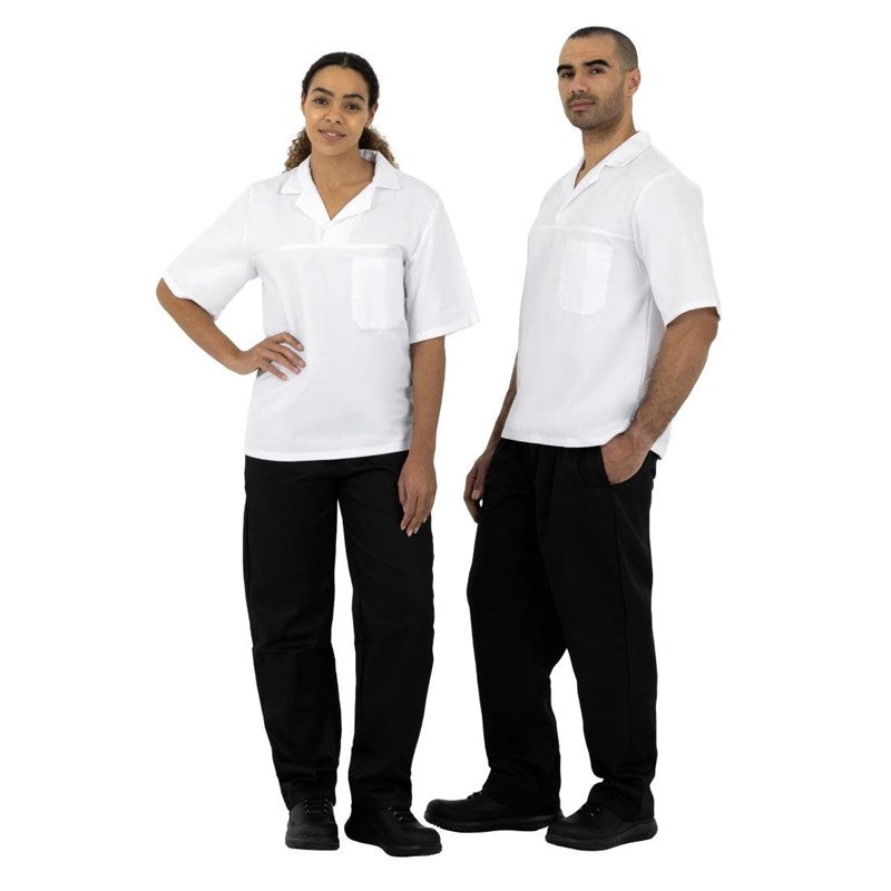 Koksbroek Vegas, Whites Chefs Clothing, Zwart, Maat M