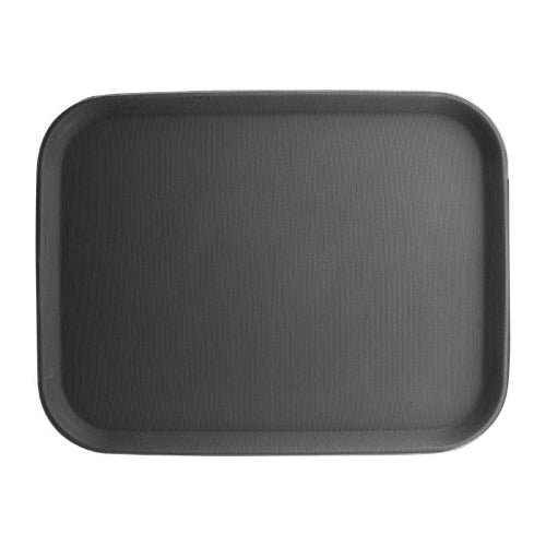 Kristallon Antislip Dienblad, Polyprop, 51x38 cm, Zwart