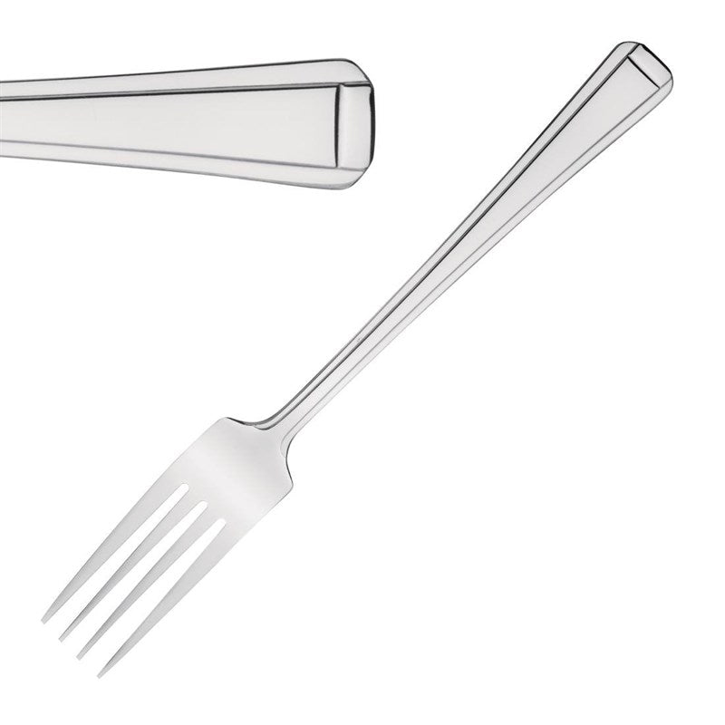 Olympia Harley Tafelvork, RVS 18/0, (Set van 12)