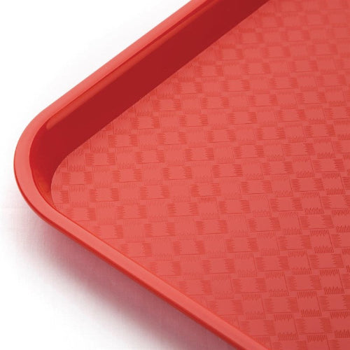 Kristallon Dienblad, 45x35 cm, Rood, Polyprop, Horeca