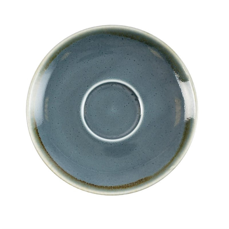 Olympia Kiln cappuccinoschotels, blauw, Ø16cm