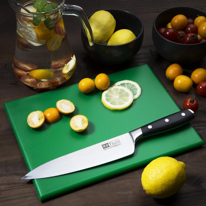 Snijplank HACCP 305x229 mm, Hygiplas, Groen