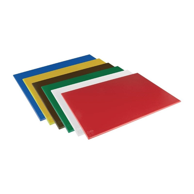 Snijplank HACCP 305x229 mm, Hygiplas, Groen