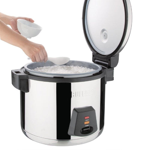 Rijstkoker 6L, Buffalo, 230V/1950W, 400x460x(H)345mm