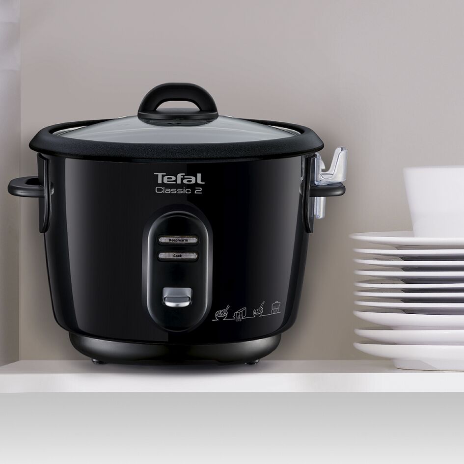 Tefal Classic 2 Rijstkoker met Stoomfunctie & Warmhoudfunctie, 1 Liter