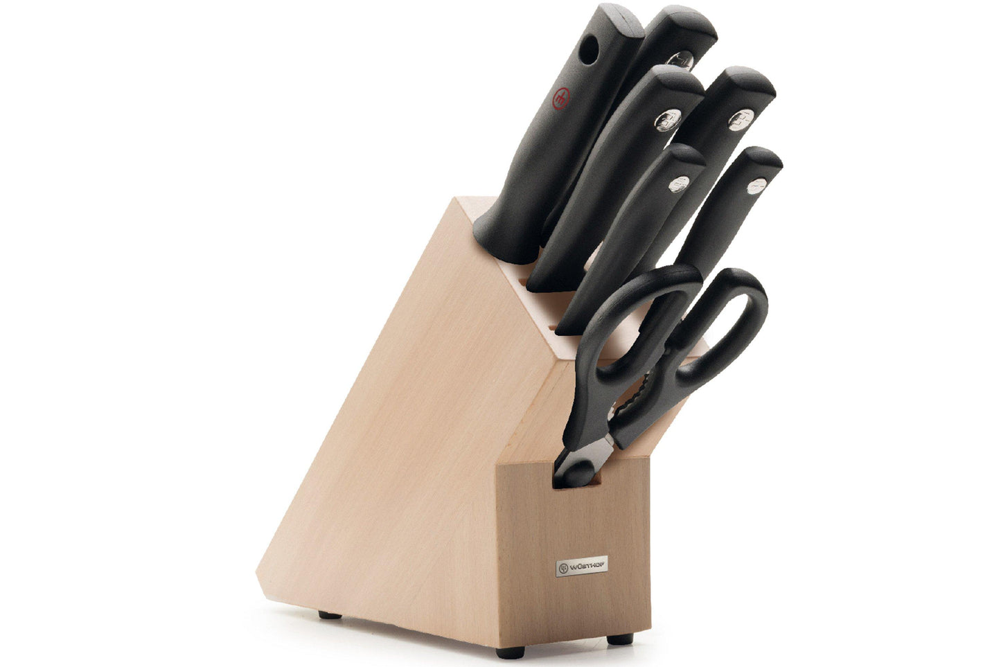 Wüsthof Messenset Silverpoint, 7 delig, Licht hout