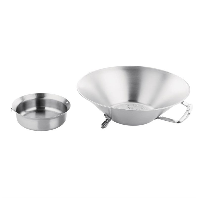 Frituurvergiet RVS, Vogue, ø410x(H)176mm
