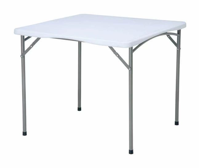 Buffettafel inklapbaar, AmerBox, 870x870x(H)740mm