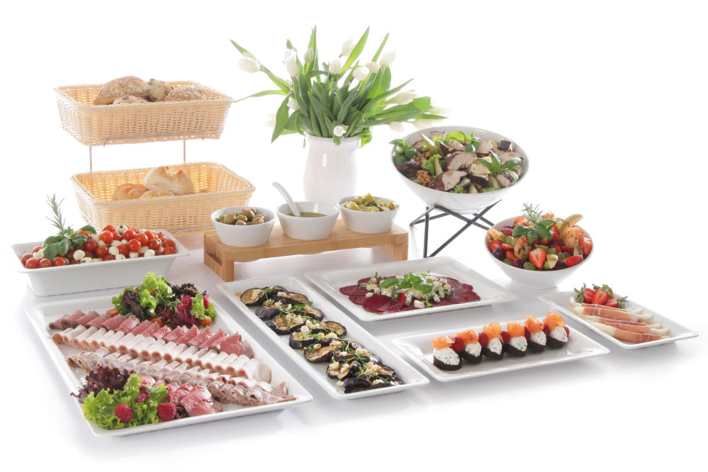 Gastronorm trays met slanke rand, Fine Dine, GN 2/3, 354x325x(H)20mm