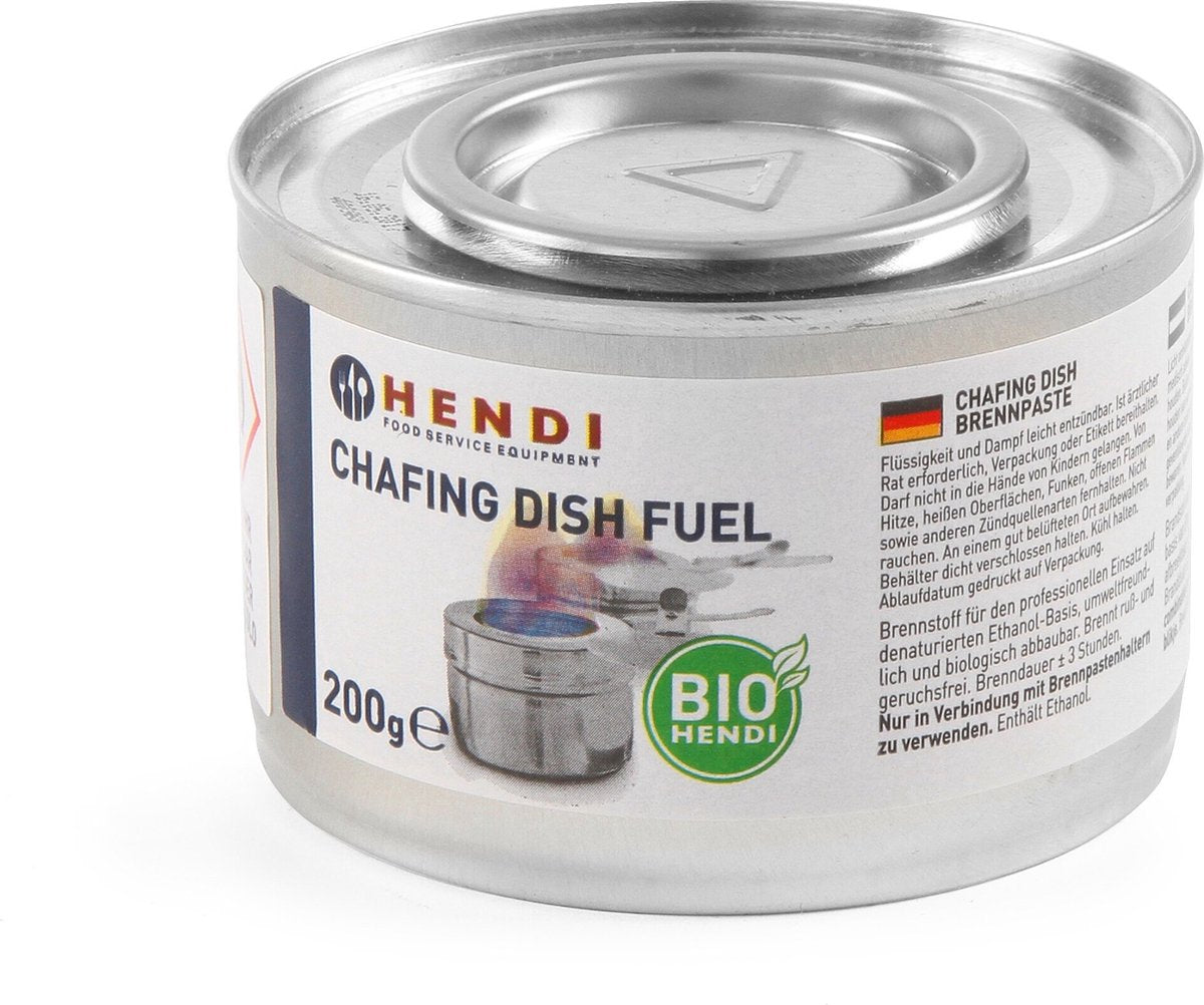 Brandpasta voor Chafing Dish - Brandgel 200g - ( 10 Stuks )
