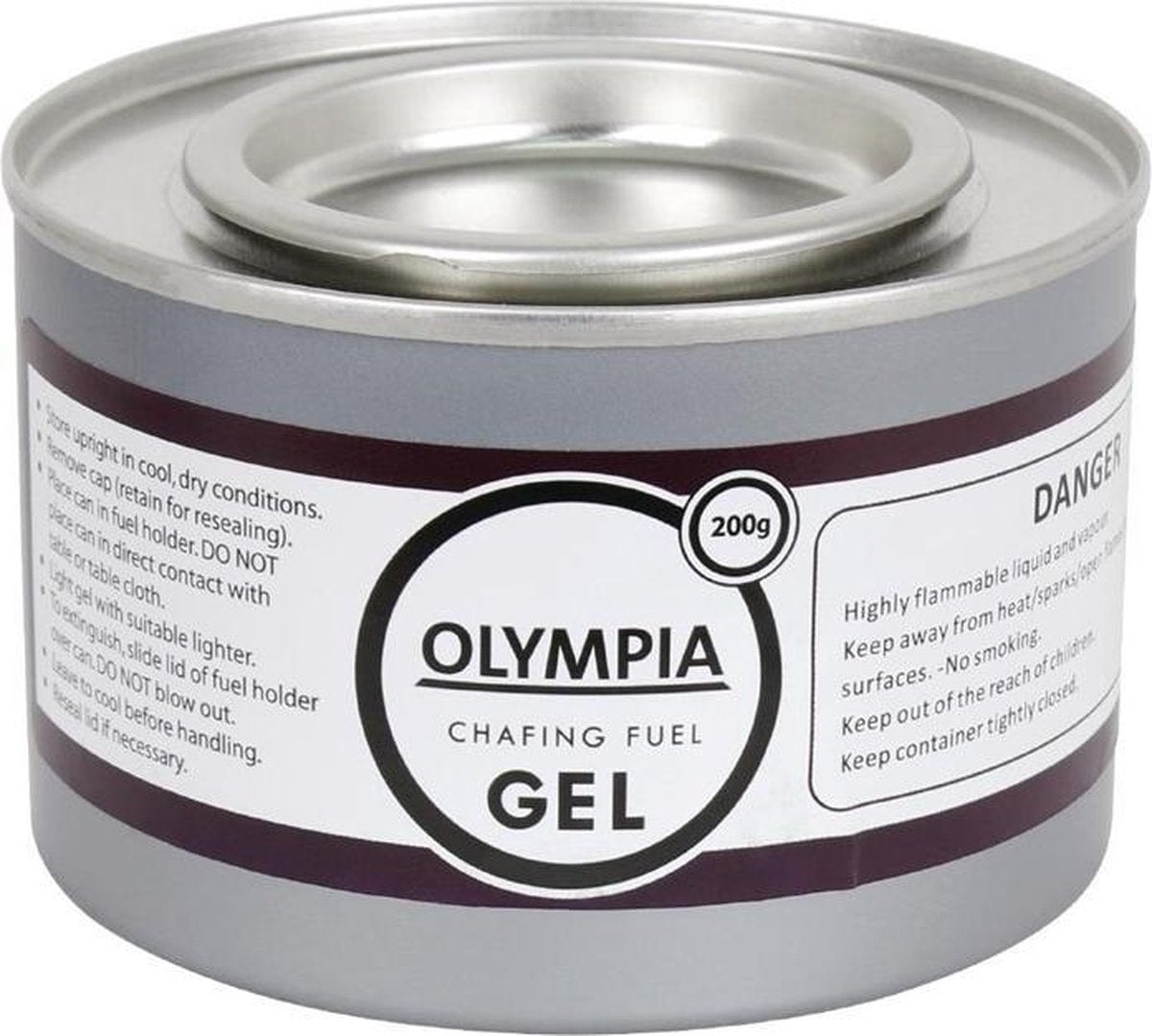 Brandpasta Gel 200g - Brandtijd: 2 uur - ( 12 Stuks )