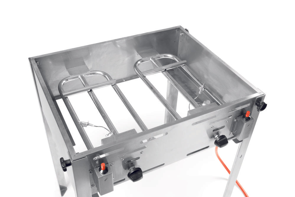 Hendi Gas Barbecue Grill-Master Maxi, 11,6kW, 650x540x(H)840mm