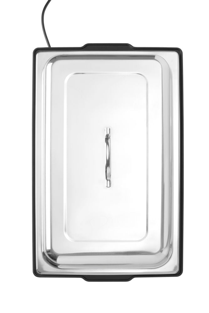 Chafing dish elektrisch Tellano, HENDI, Kitchen Line, 9L, 230V/900W, 573x348x(H)284mm