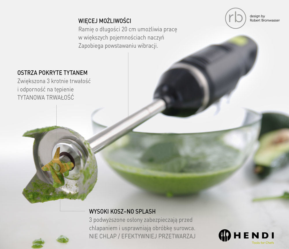 HENDI Blend staafmixer, 220-240V/250W, ø71x(H)444mm