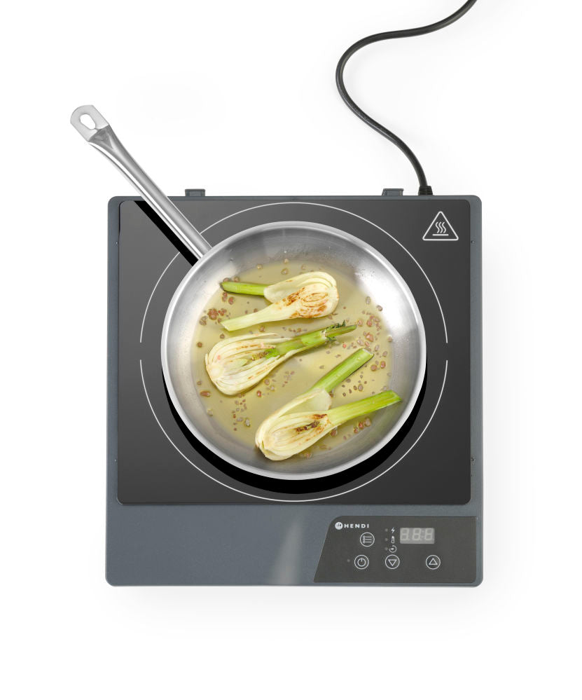 Inductie kookplaat model 1800, HENDI, Kitchen Line, 230V/1800W, 315x345x(H)70mm