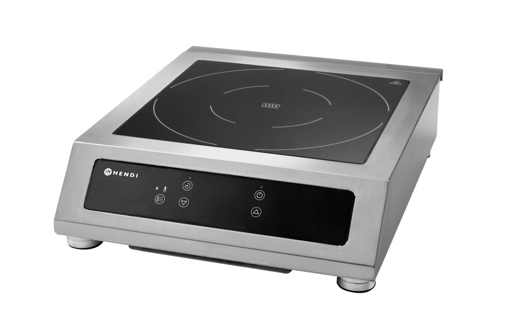 Inductie kookplaat model 3500 D XL, HENDI, Profi Line, 230V/3500W, 390x500x(H)120mm
