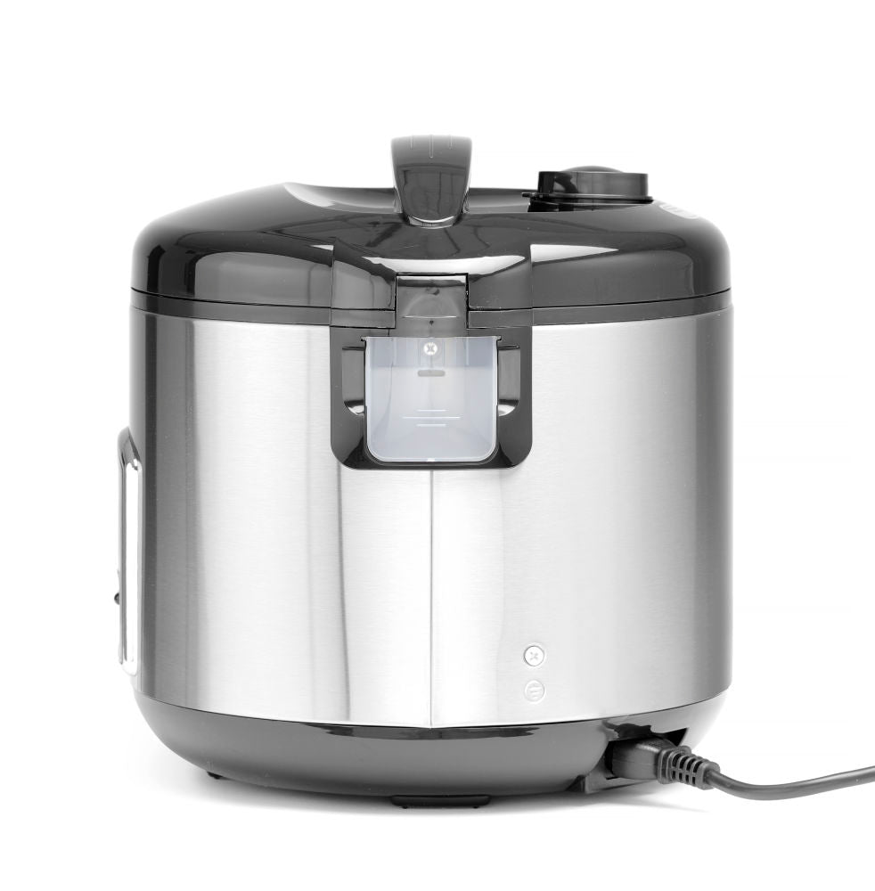 Rijstkoker met stoomfunctie, HENDI, Profi Line, 1,8L, 230V/700W, ø280x(H)285mm