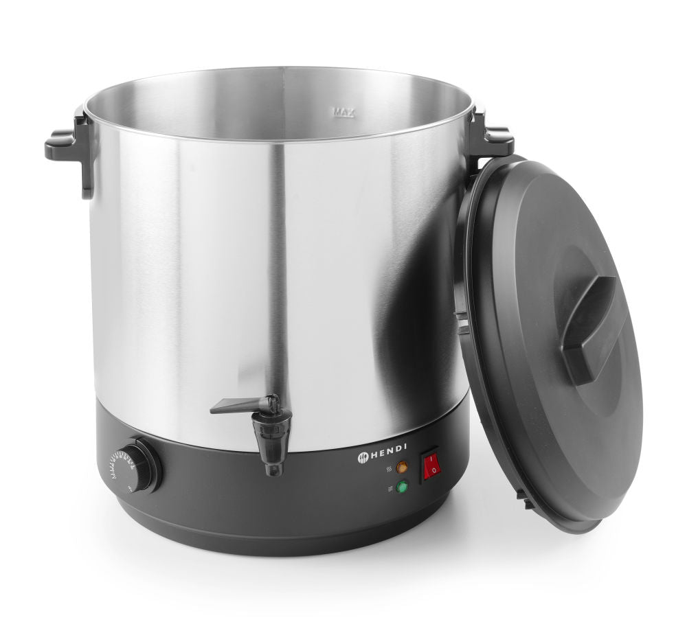 Warme dranken ketel, HENDI, 25L, 230V/2500W, 447x441x(H)485mm