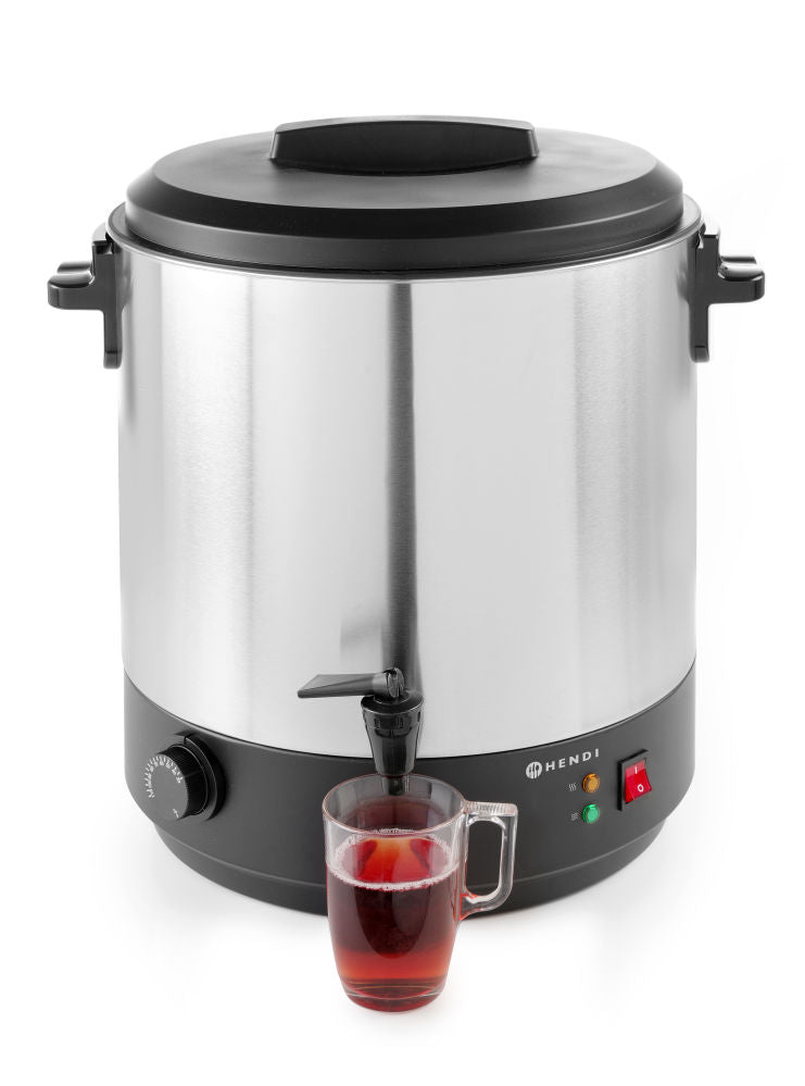 Warme dranken ketel, HENDI, 25L, 230V/2500W, 447x441x(H)485mm