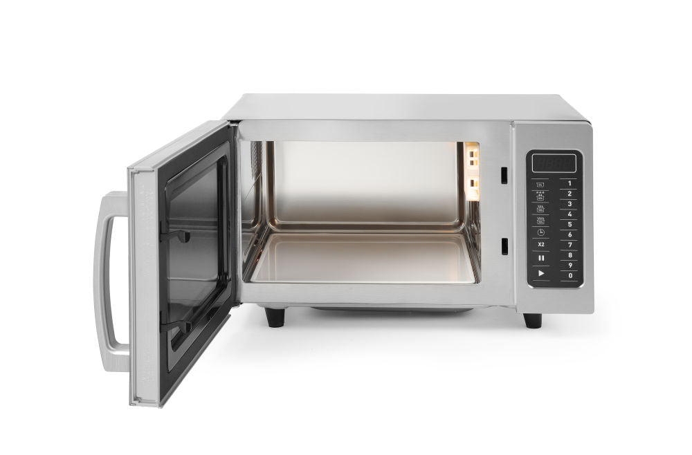 Magnetron programmeerbaar 1000W, HENDI, 23L, 230V/1550W, 511x432x(H)311mm