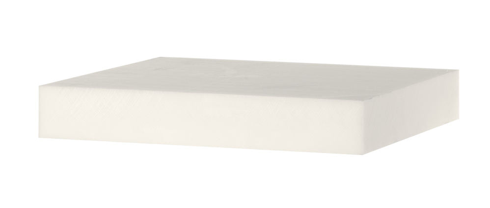 Hakblok HDPE, HENDI, hakblok, Wit, 500x400x(H)80mm