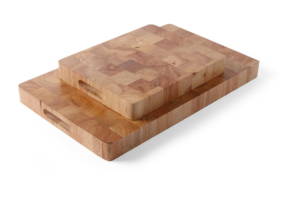 Snijplank, HENDI, GN 1/2 & GN 1/1, Hout - Rubberwood