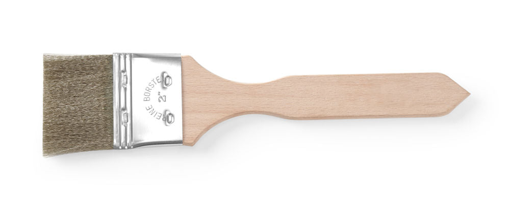 Boter- en vetkwast plat, HENDI, 220x50mm