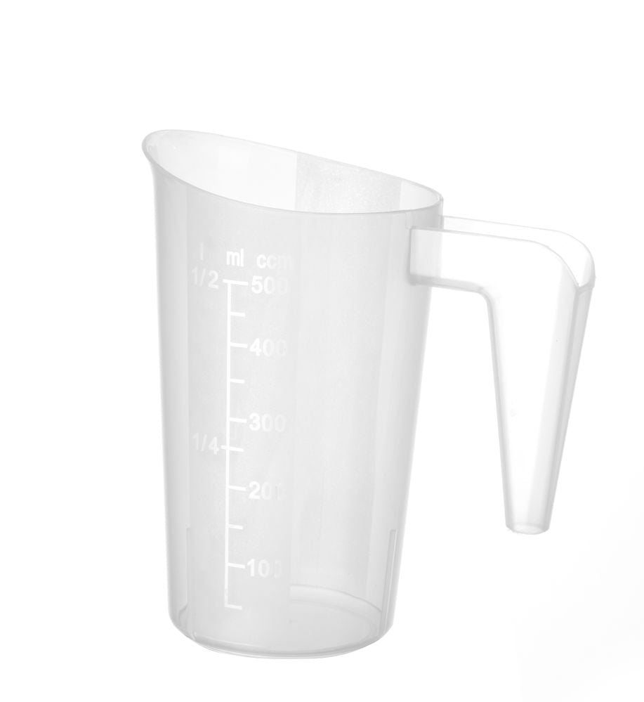 Maatbeker stapelbaar, HENDI, 0,5L, ø95x(H)136mm